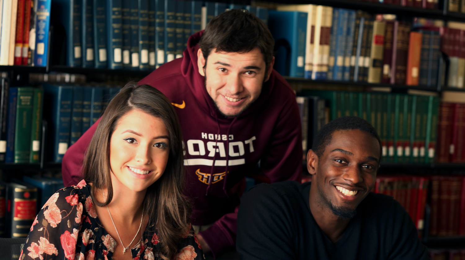 Students in Library